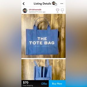 2nd Bag Posted from Scammer ChristineMade.  This is a scam.